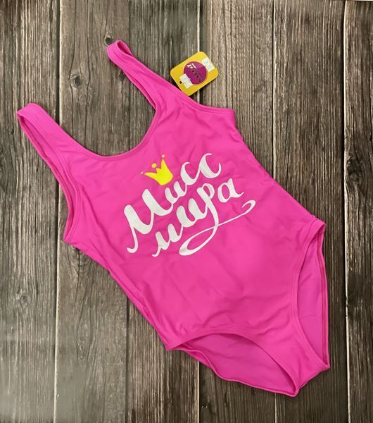 Дитячий злитий купальник-троянда 763 фото
