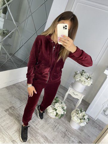 Женский велюровый спортивный костюм 42-52 1676693819 фото